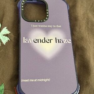 purple haze of lavender iPhone 14 Pro Max case
